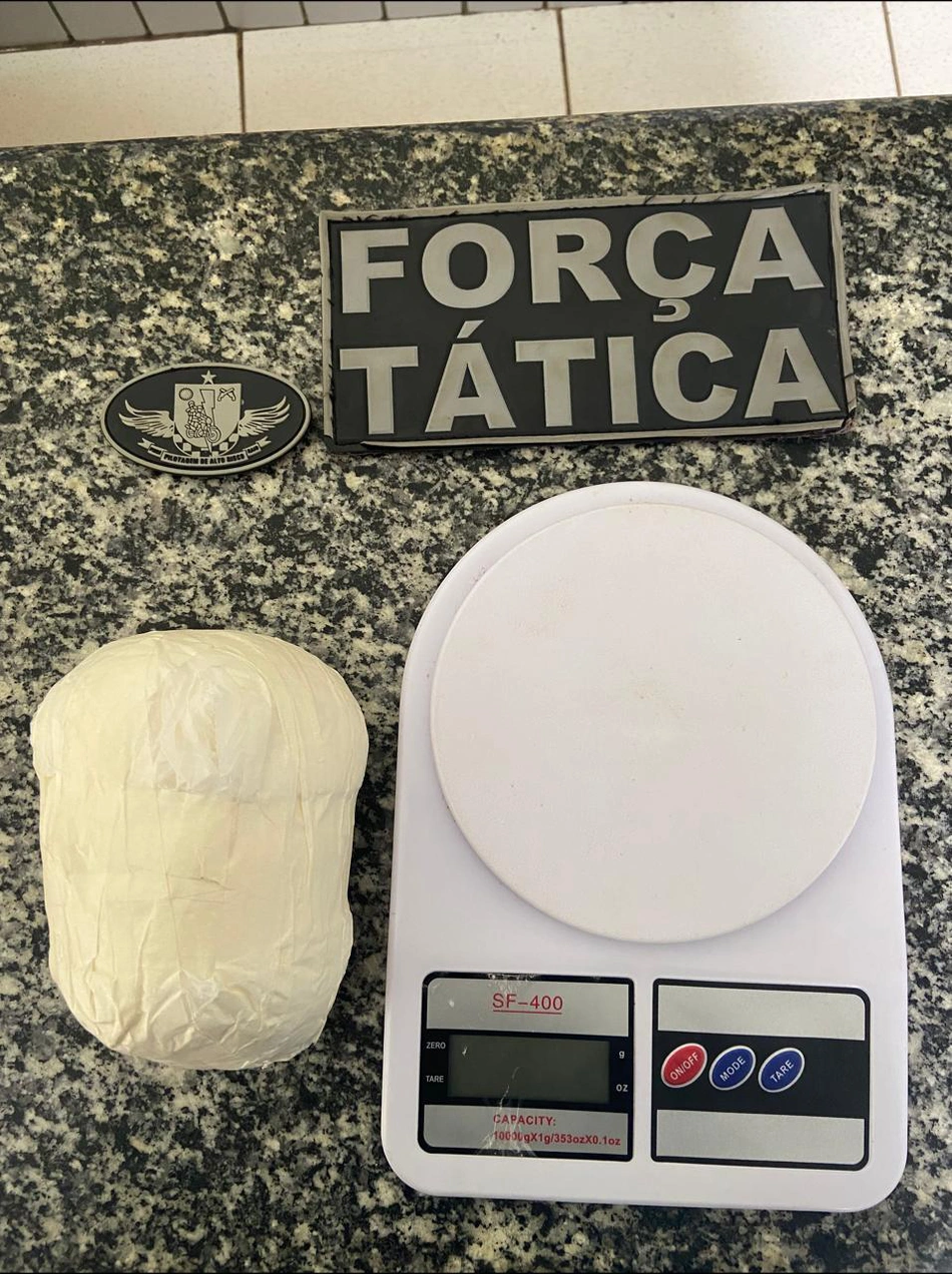 Droga apreendida pela Força Tarefa em Valença do Piauí