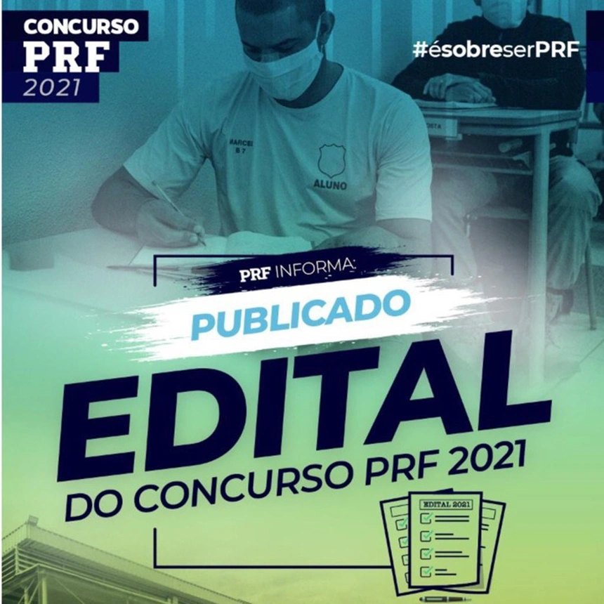 Edital para concurso da PRF 2021 é publicado