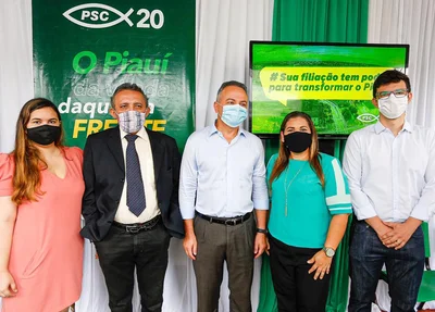 Evento de filiação do PSC em Teresina
