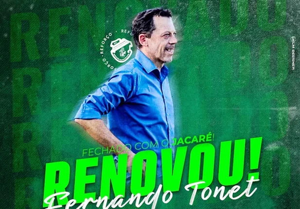 Fernando Tonet renova com o Altos