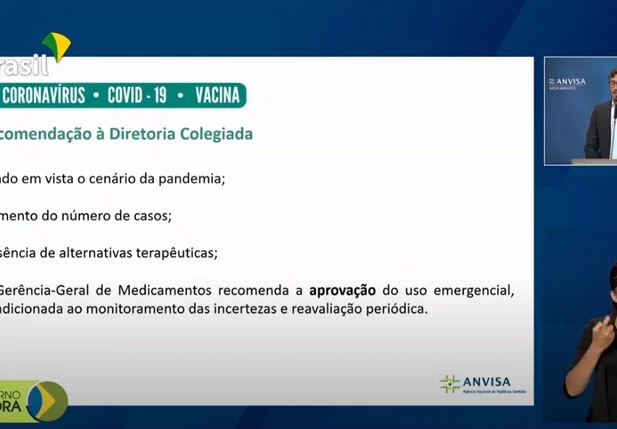 Gerente de Medicamentos da Anvisa recomenda aprovação da Coronavac