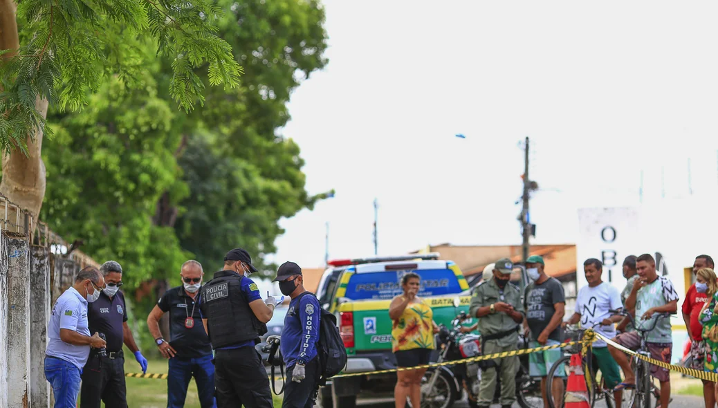 Homicídio nas proximidades do balão do São Cristóvão