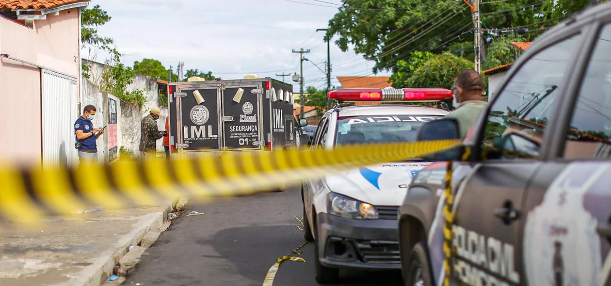 Homicídio no bairro piçarra