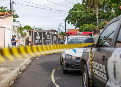 Homicídio no bairro piçarra