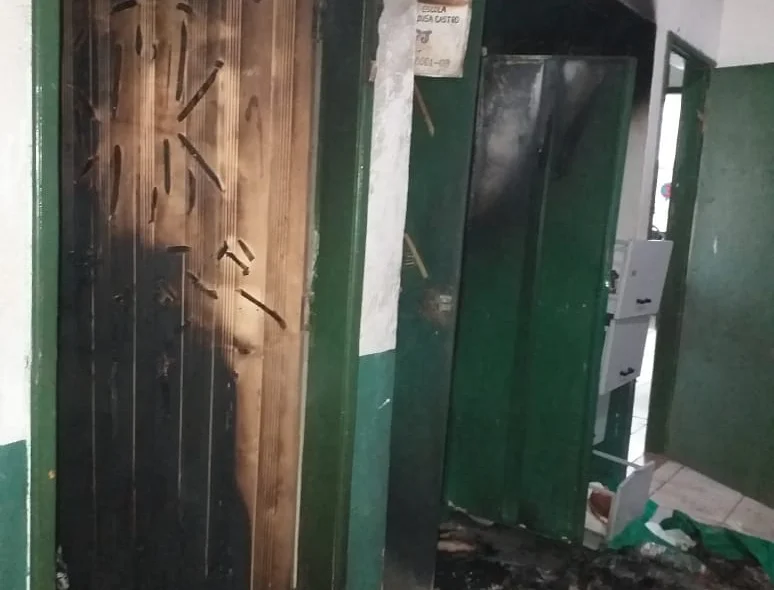 Incêndio na creche