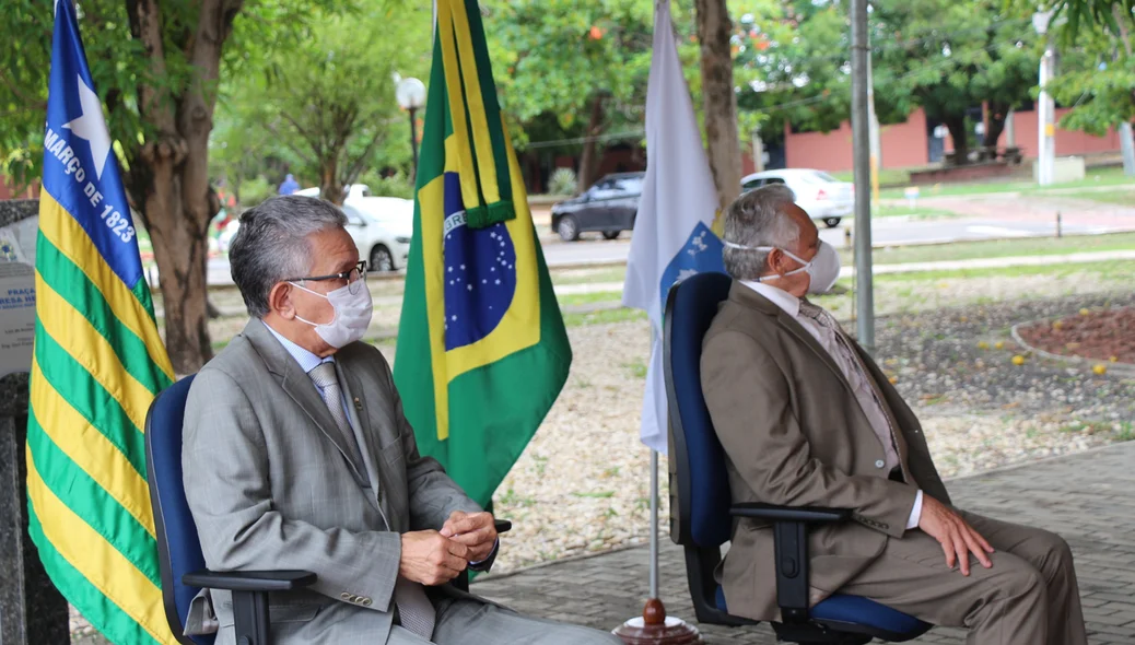 Luiz Júnior e Gildásio Guedes