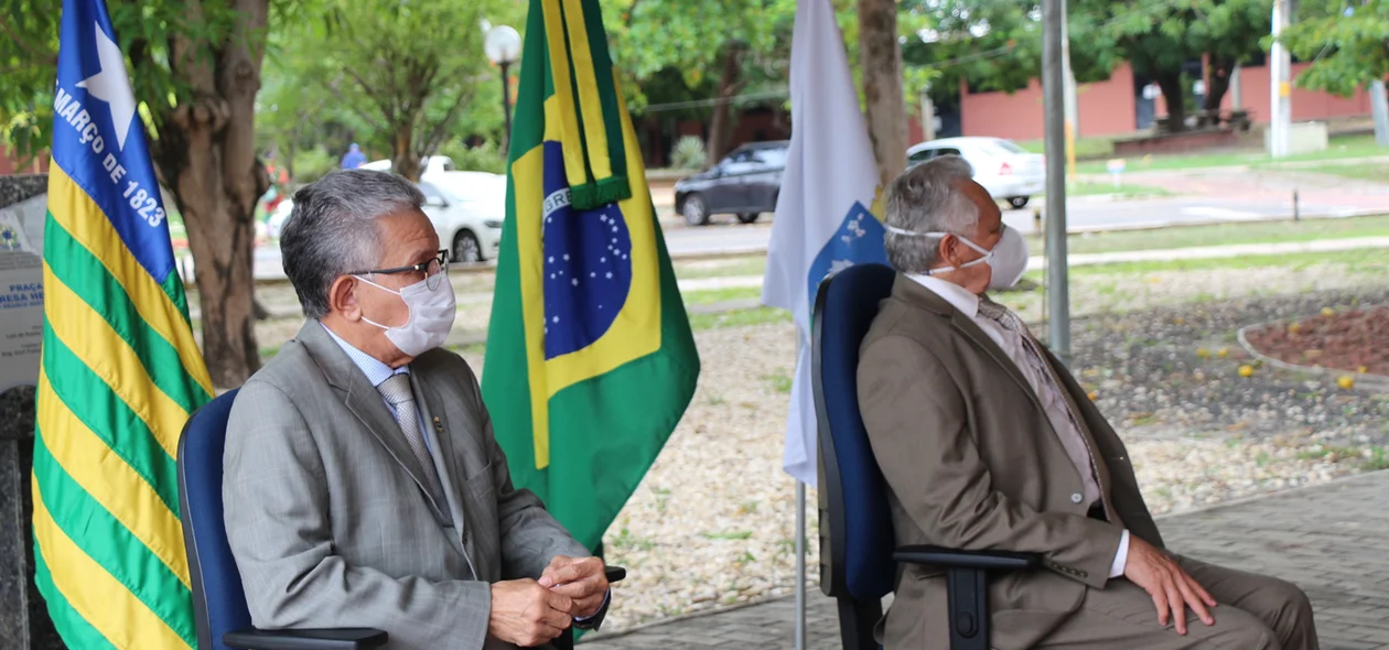Luiz Júnior e Gildásio Guedes