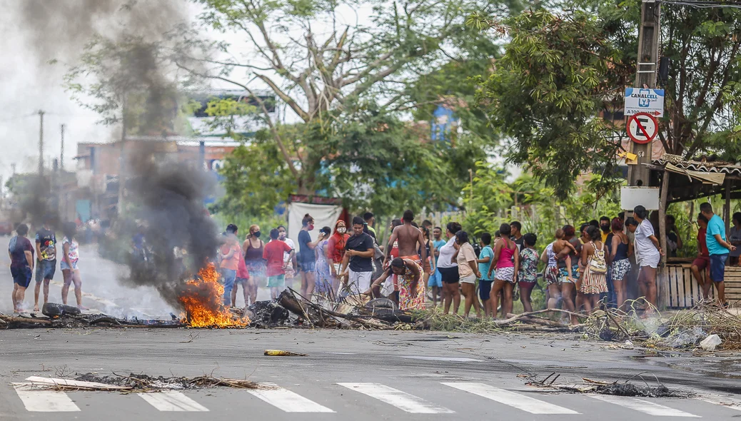 Moradores da região