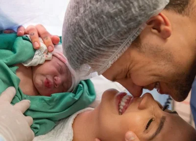 Nasceu o segundo filho do casal de influencers Gabi Brandt e Saulo Pôncio