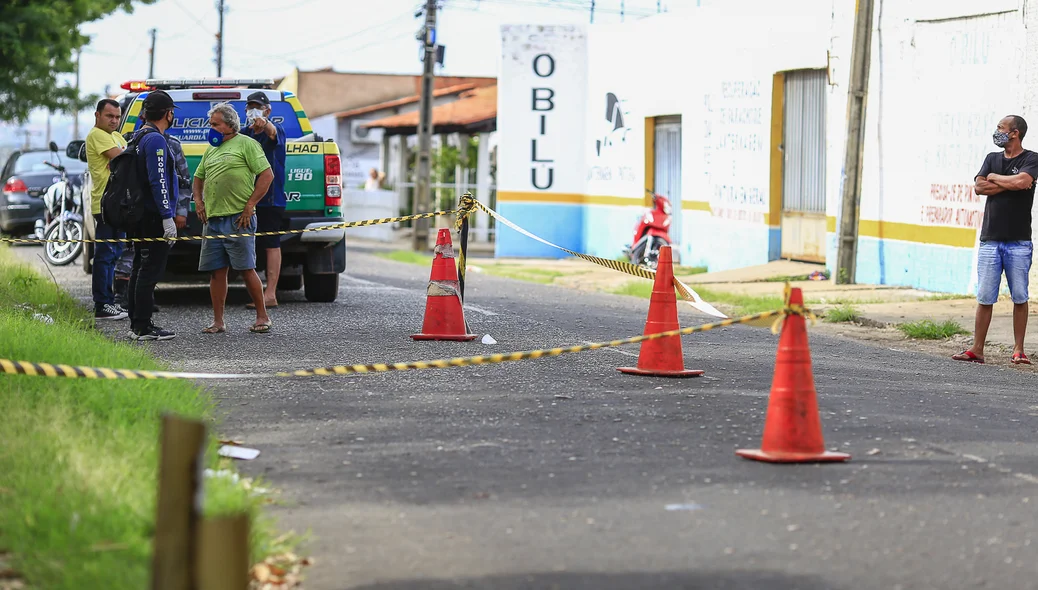 O crime aconteceu no bairro São João