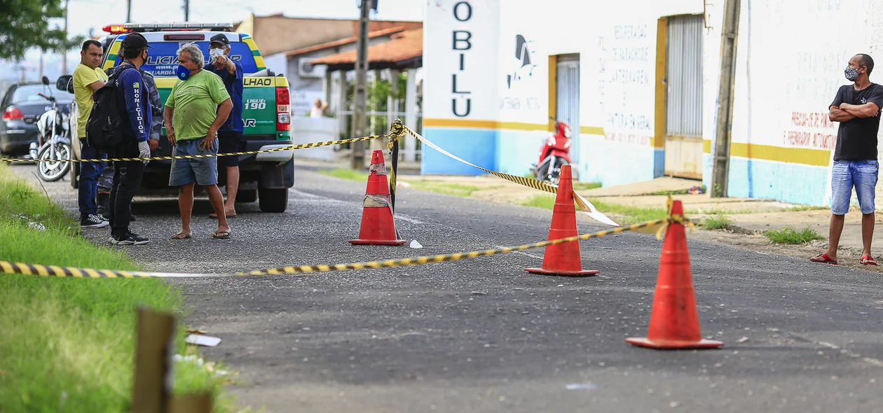 O crime aconteceu no bairro São João