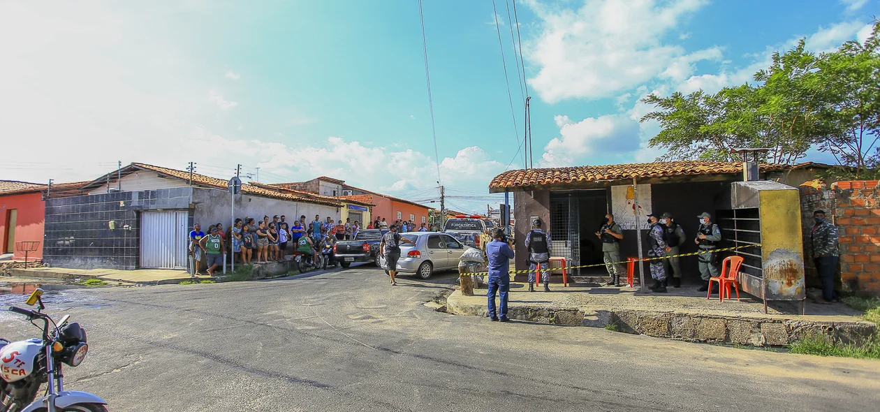 O crime deixou a população assustada