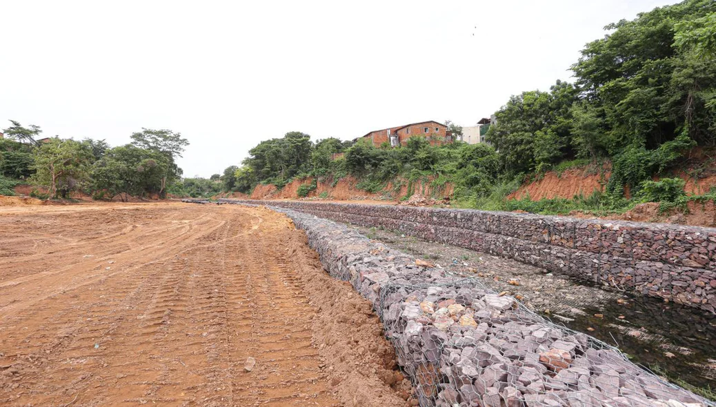 Obra em andamento