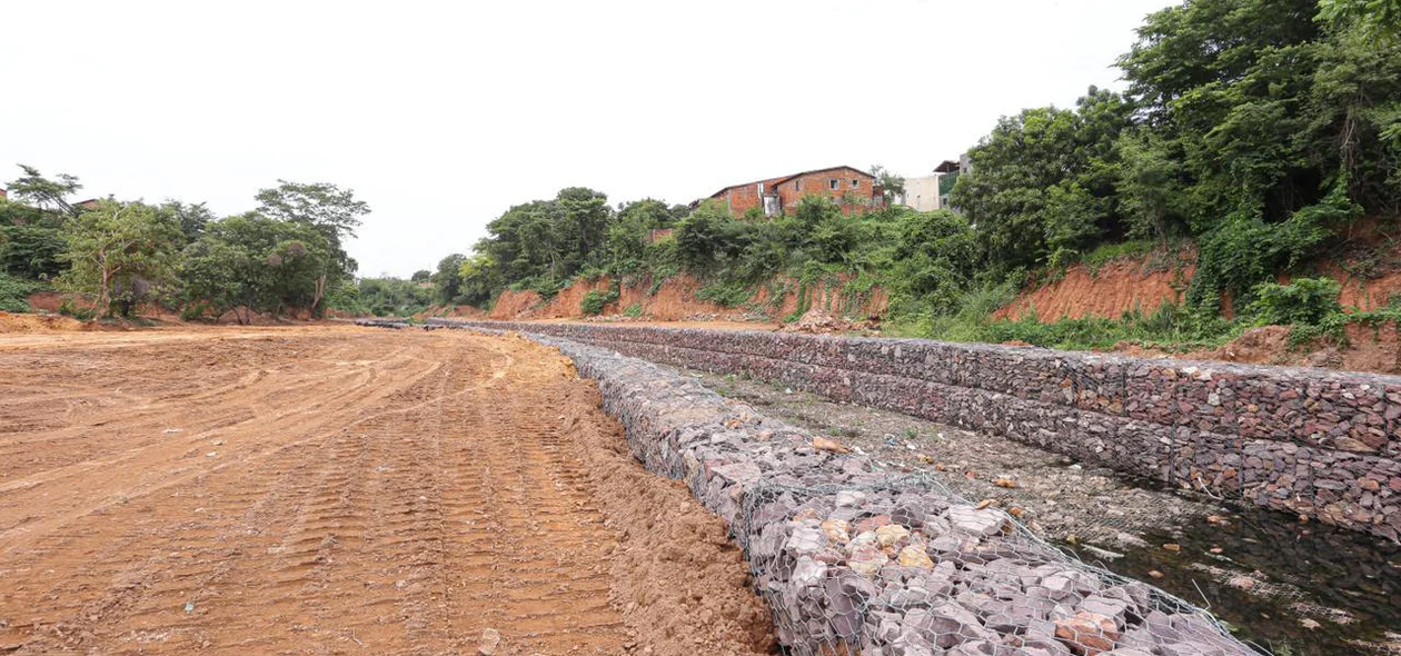 Obra em andamento
