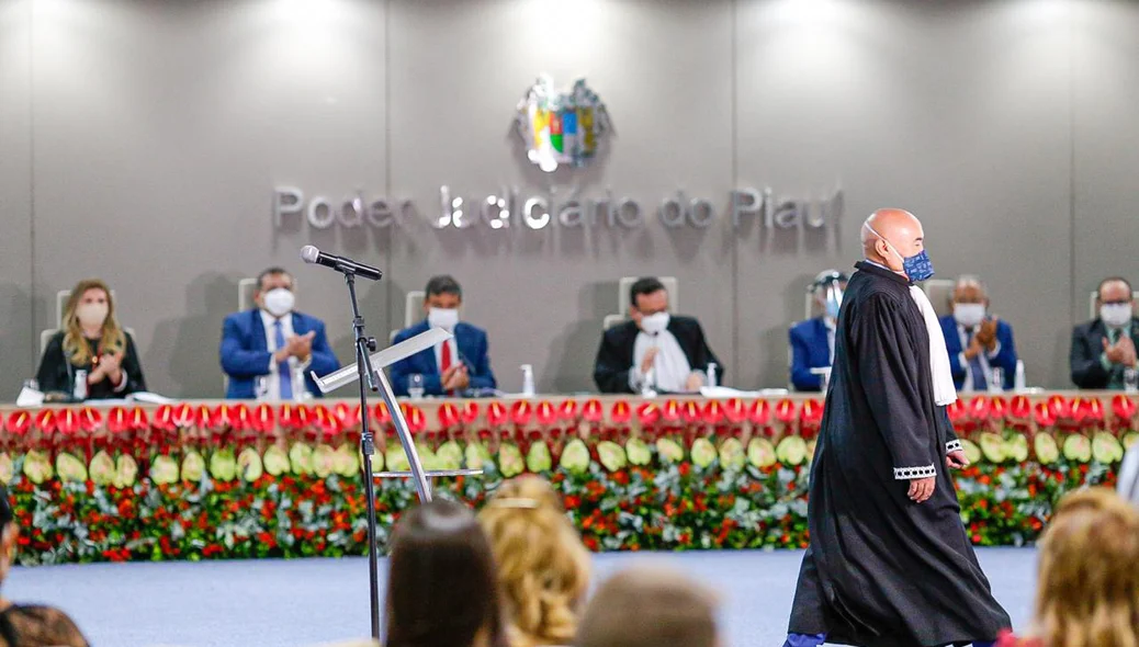 Posse do desembargador José Ribamar Oliveira como presidente do Tribunal de Justiça