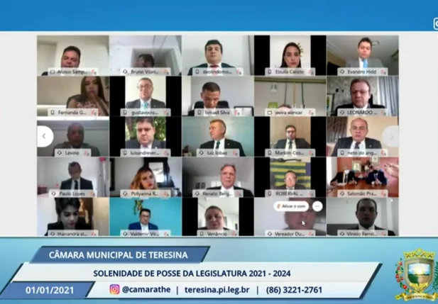 Posse dos vereadores