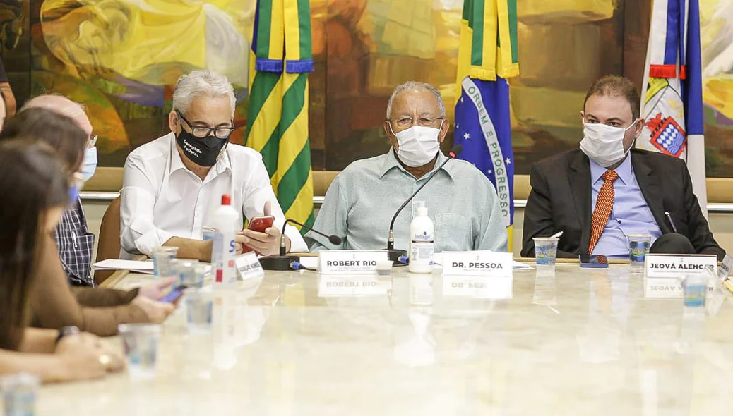 Prefeito Dr. Pessoa, Robert Rios e Jeová Alencar