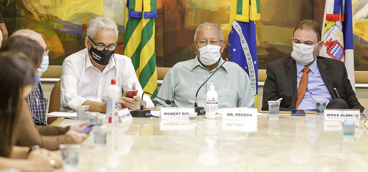 Prefeito Dr. Pessoa, Robert Rios e Jeová Alencar