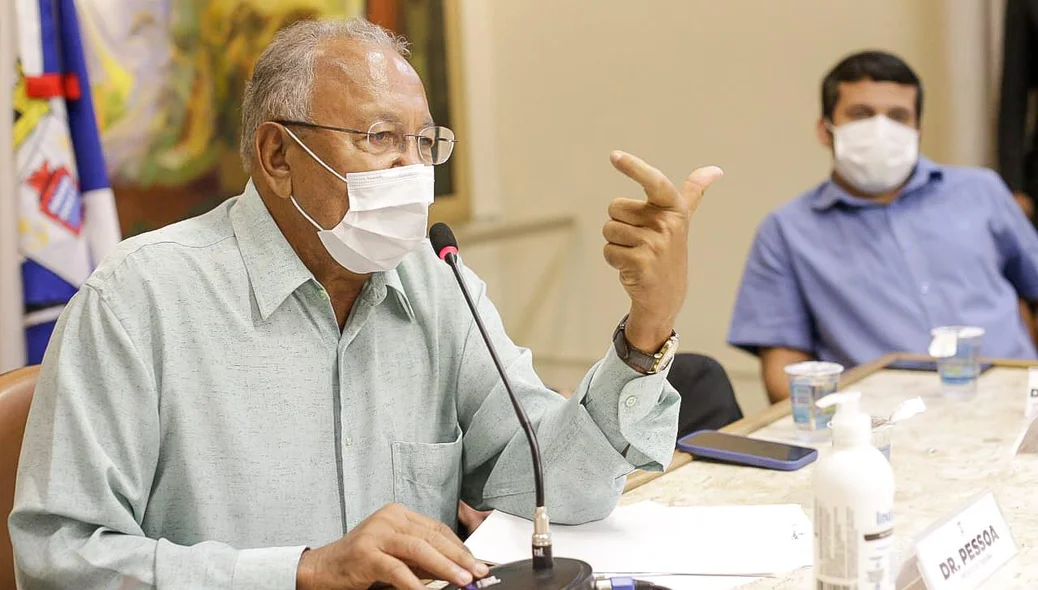 Prefeito Dr. Pessoa se reúne com vereadores de Teresina