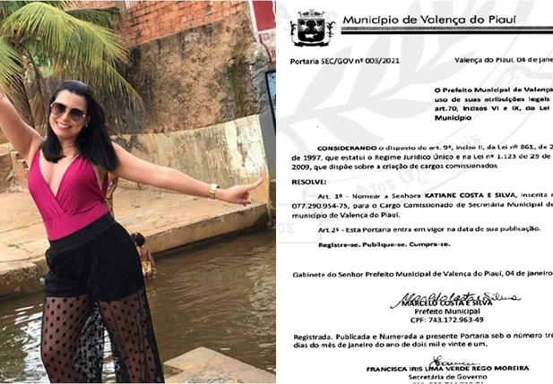 Prefeito Marcelo Costa nomeia irmã que mora em Alagoas para tomar conta do cofre de Valença