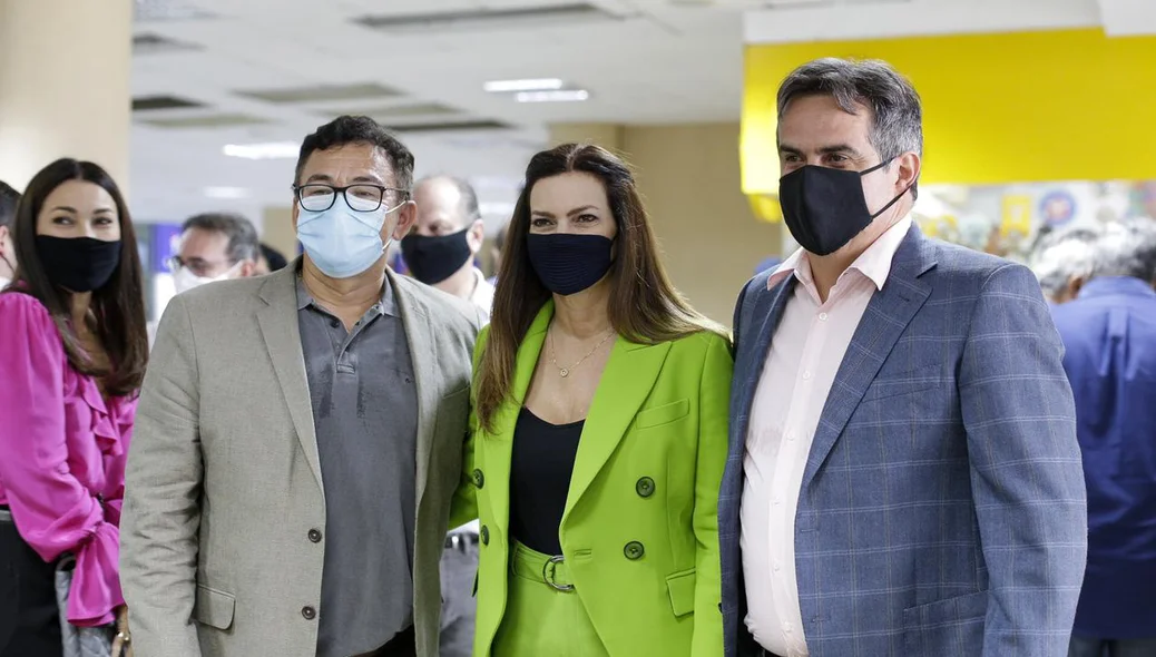 Prefeito Paulo César, Iracema Portella e Ciro Nogueira
