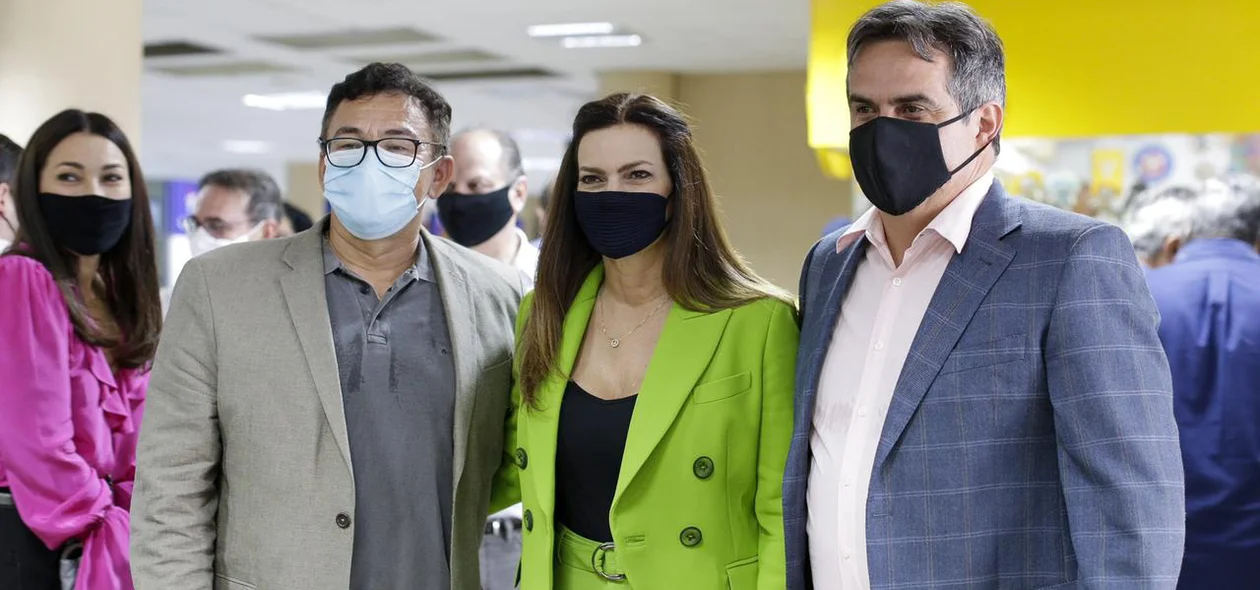 Prefeito Paulo César, Iracema Portella e Ciro Nogueira