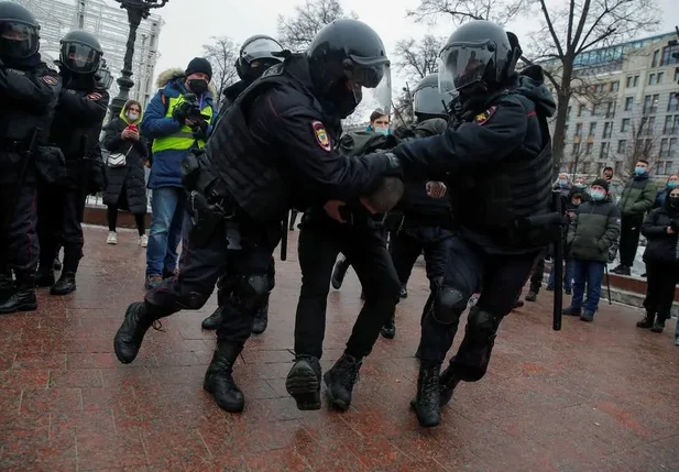 Protestos na Rússia