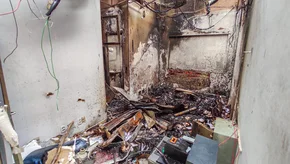 Quadrilha explodiu cofre do posto de combustíveis