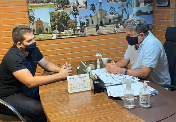 Reunião com vereador Francisco Emanoel