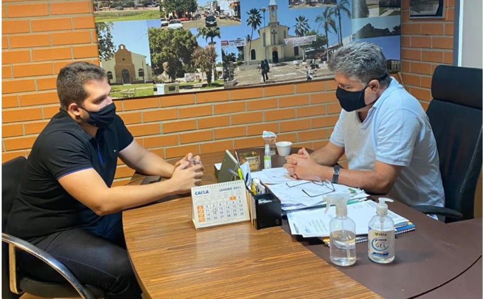 Reunião com vereador Francisco Emanoel