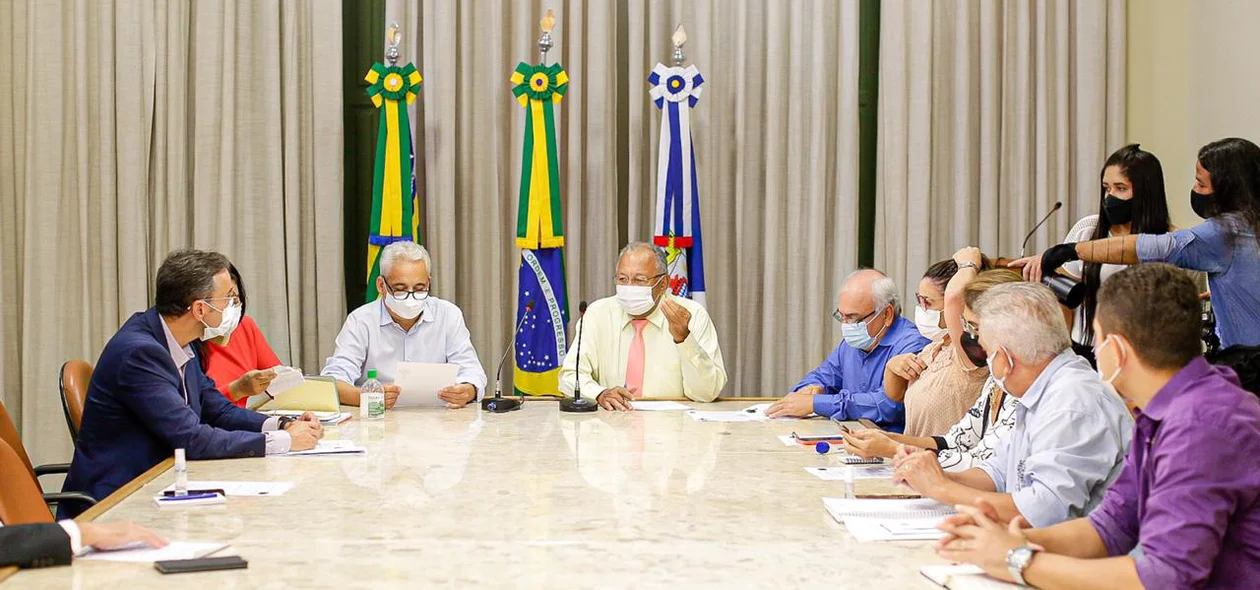 Reunião entre Dr. Pessoa e representantes da Equatorial Piauí