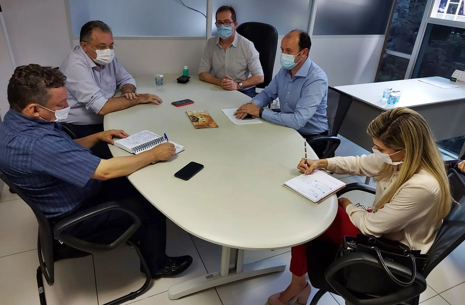 Reunião na Sesapi