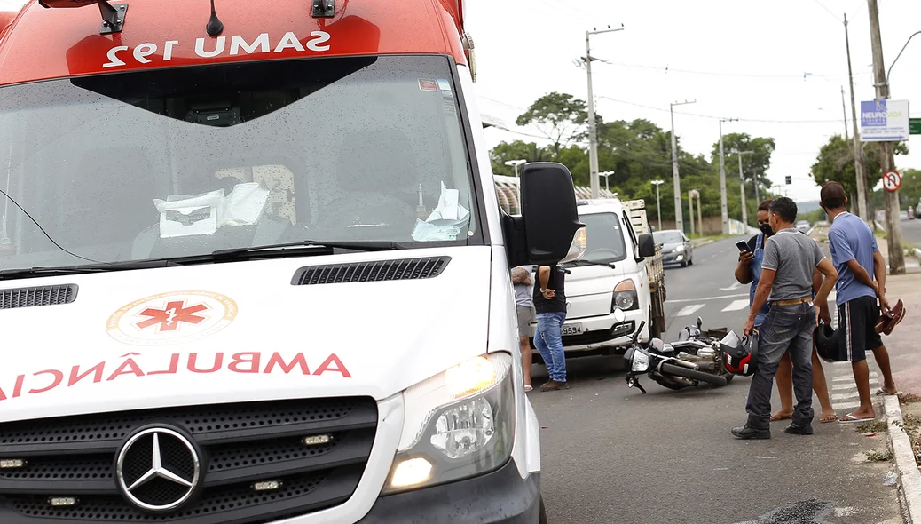 Samu foi acionado para socorrer a vítima