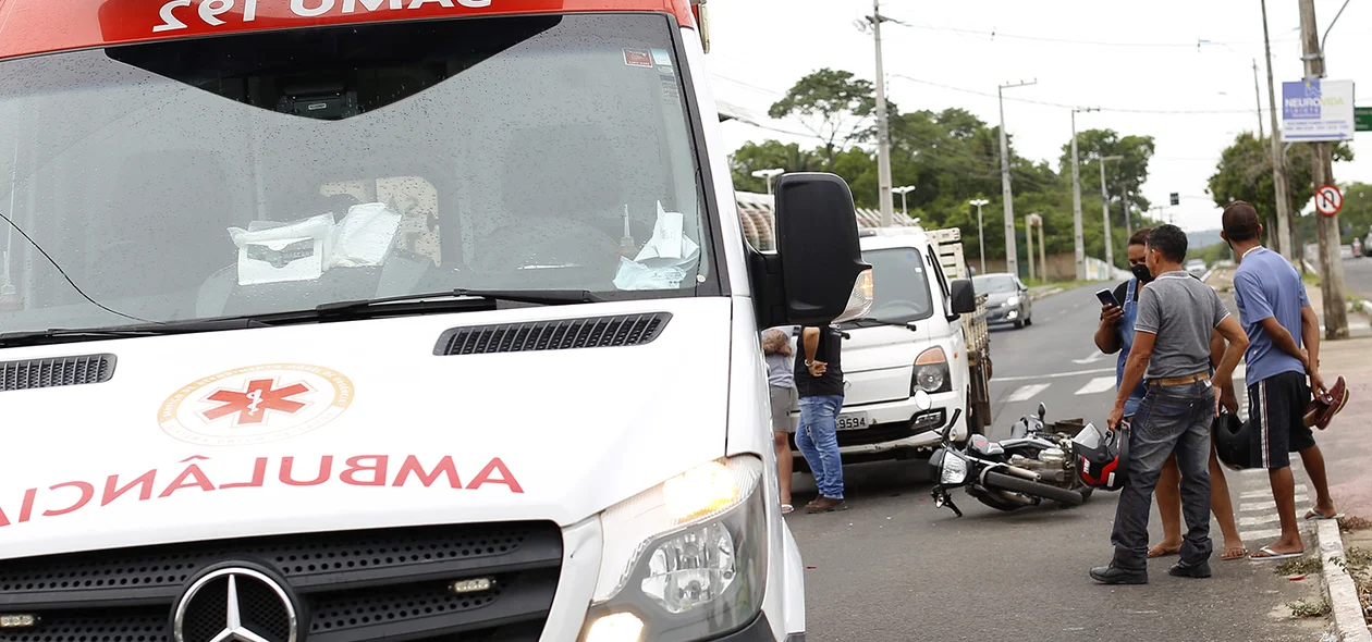 Samu foi acionado para socorrer a vítima