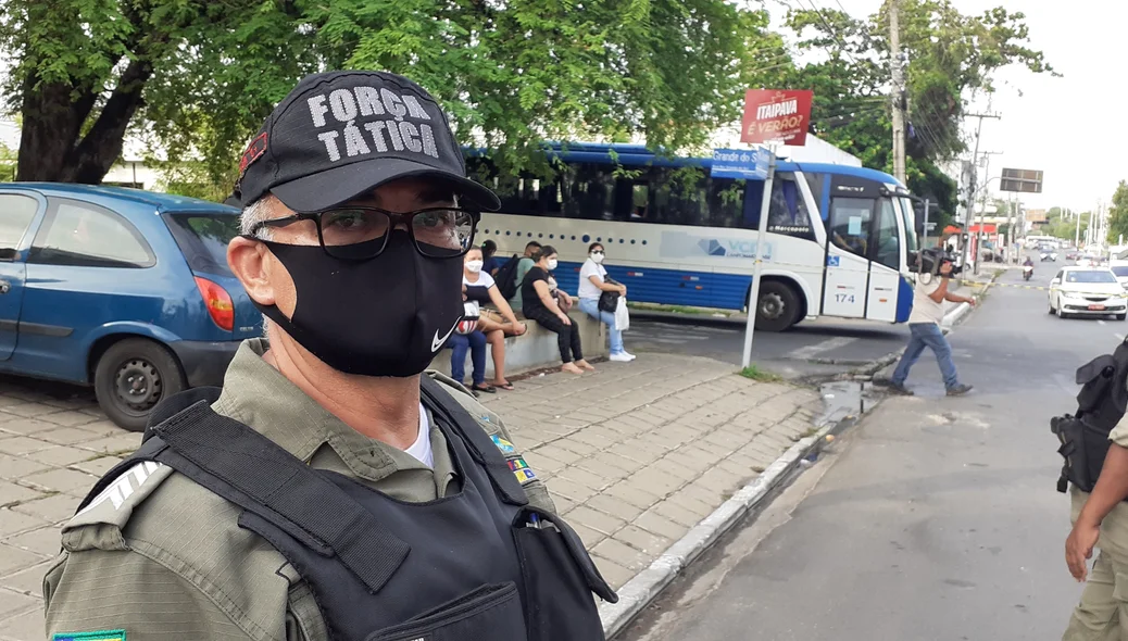 Sargento César do 1º BPM