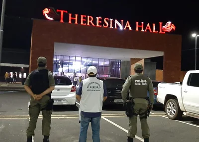 Theresina Hall autuado pela PM