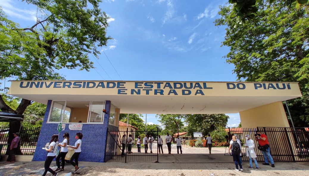 Universidade Estadual do Piauí no segundo dia do Enem 2020