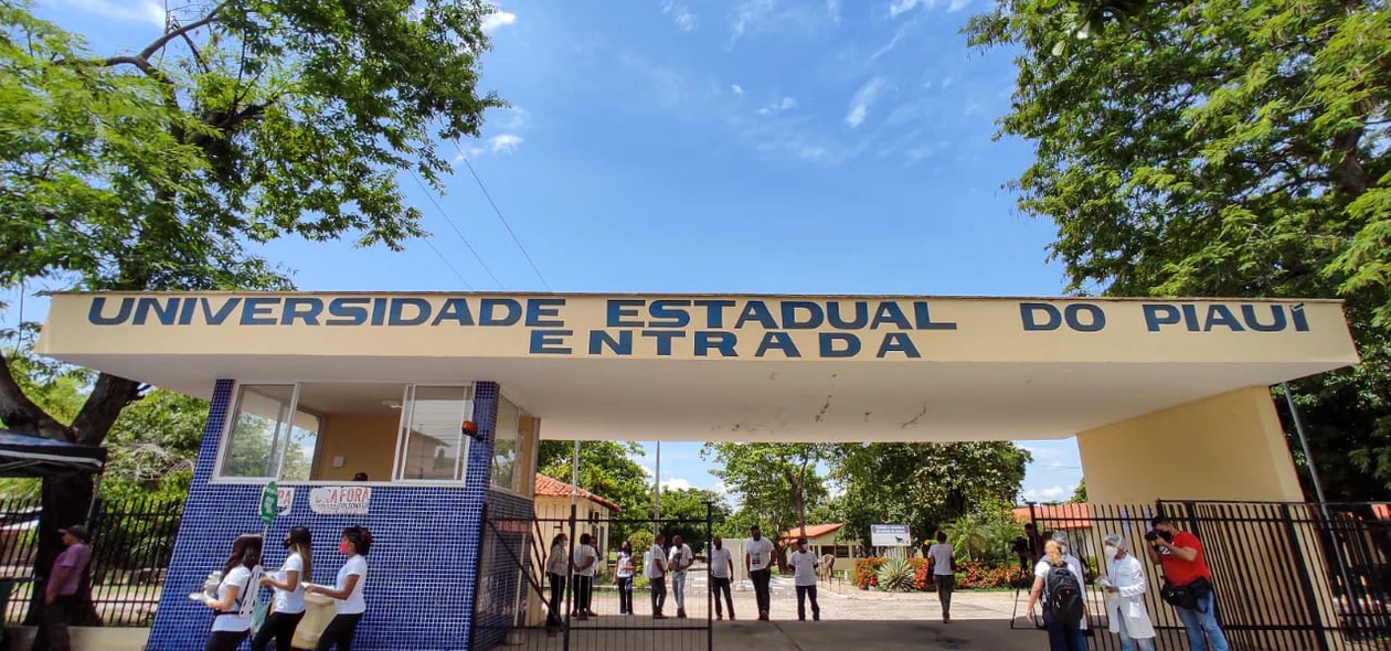 Universidade Estadual do Piauí no segundo dia do Enem 2020