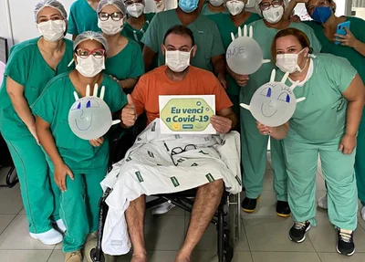 Vereador Jeová Alencar recebe alta do Unimed