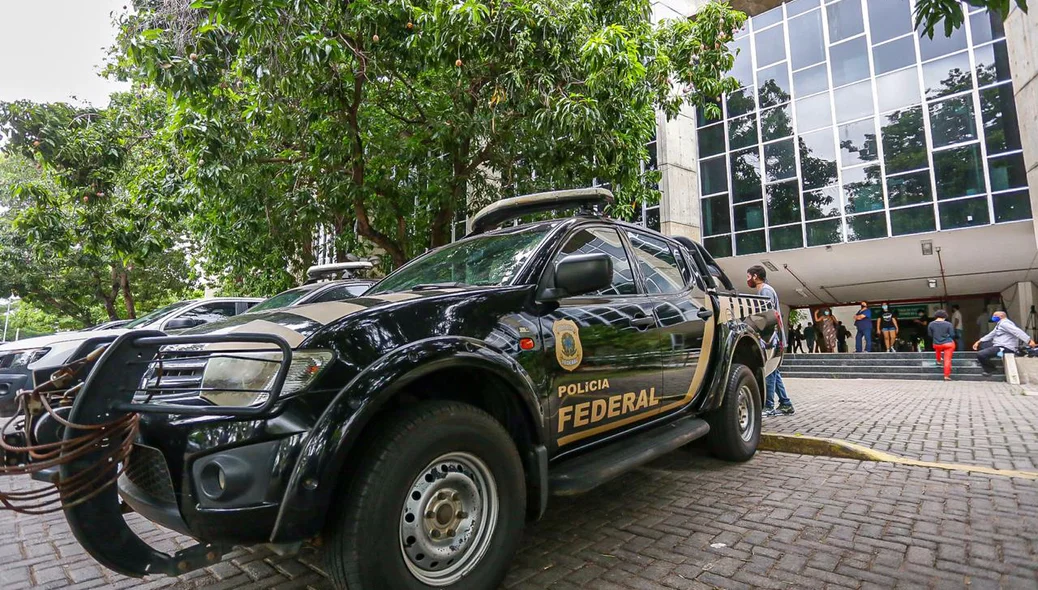 Viatura da Polícia Federal