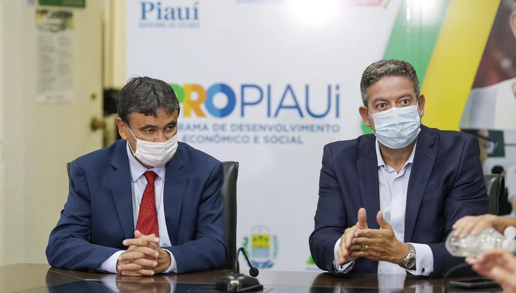 Wellington Dias e Arthur Lira