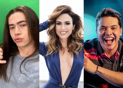 Whindersson Nunes, Tatá Werneck e Wesley Safadão