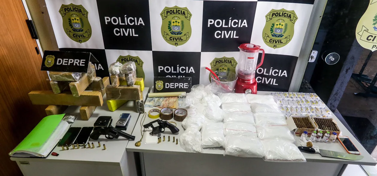 A apreensão foi realizada pela Depre na Capital