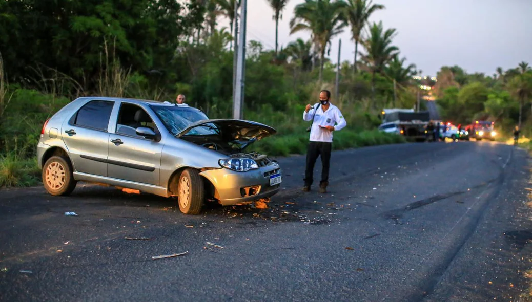 A colisão ocorreu na PI 130