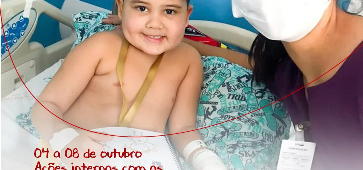 Ações Internas com as crianças em tratamento