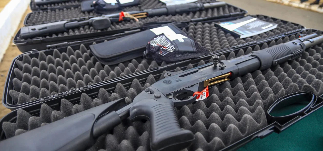 Armas recebidas pelo 15 BPM