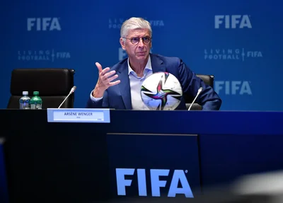 Arsène Wenger, diretor de Desenvolvimento do Futebol Mundial da Fifa