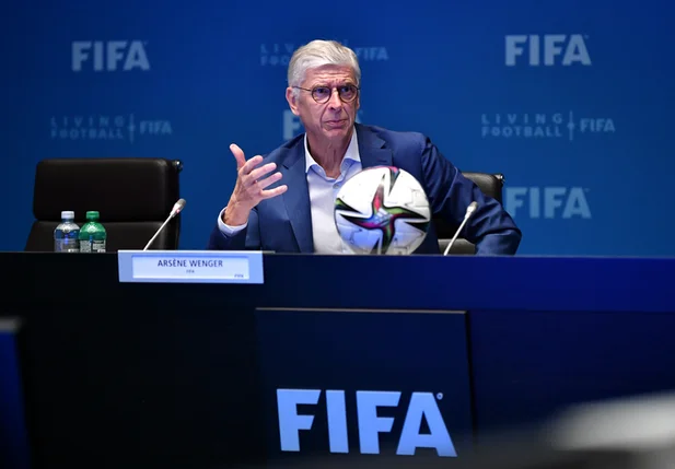 Arsène Wenger, diretor de Desenvolvimento do Futebol Mundial da Fifa