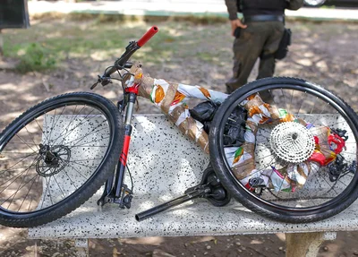 Bicicleta apreendida