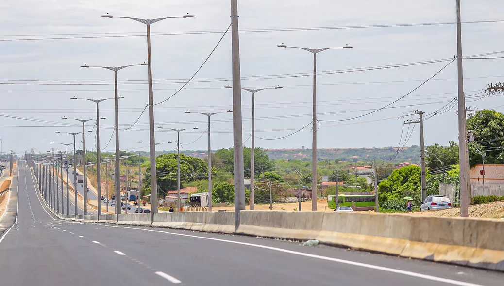 BR 316 na zona sul de Teresina